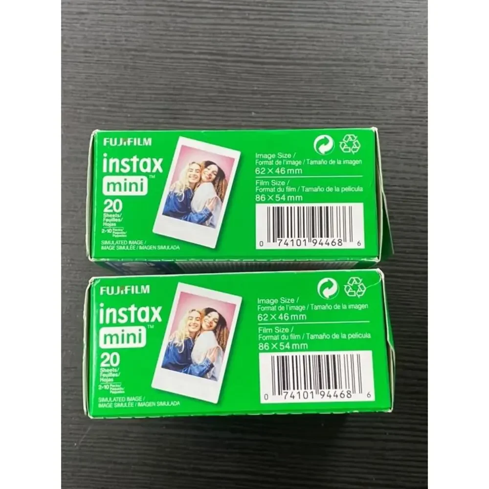 Fujifilm Instax Mini Instant Film (2-Pack, 40 Sheets) (Expiry 05/2027) (Sealed)